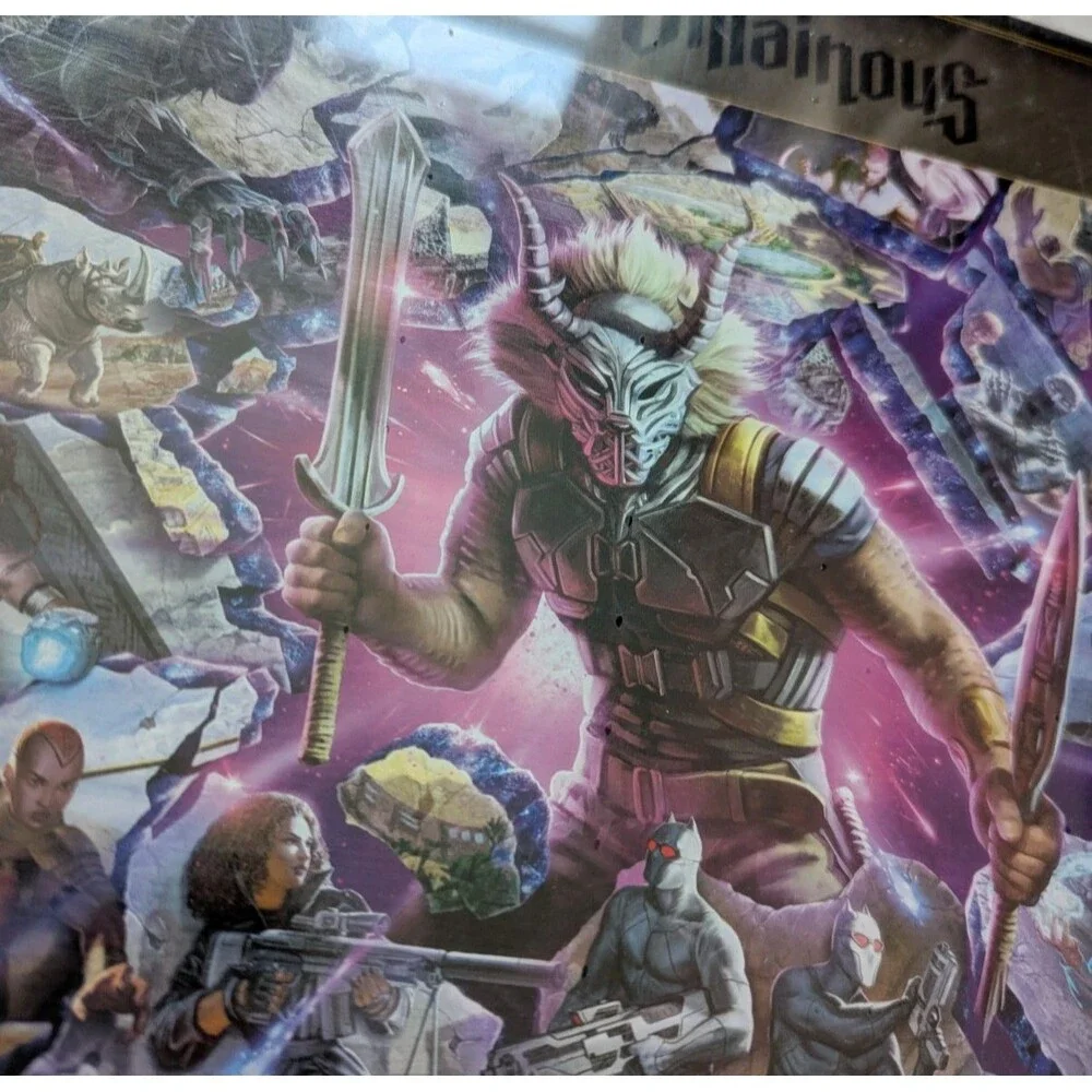 NEW SEALED Ravensburger Marvel Villainous: Killmonger 1000Pc Jigsaw Puzzle